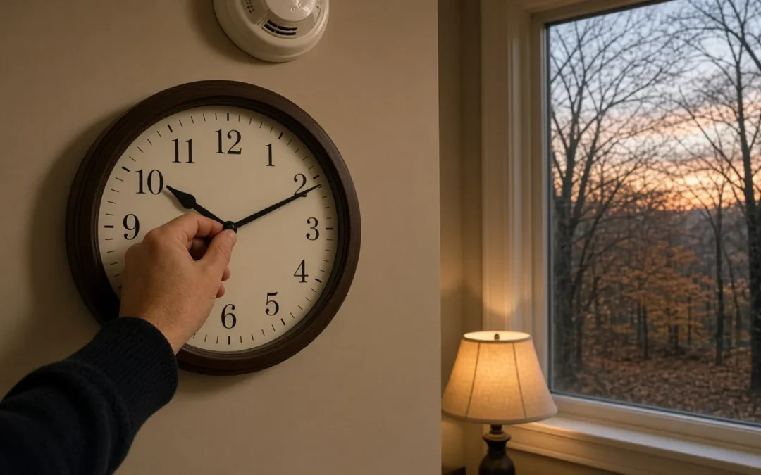 Clocks Fall Back Sunday, Nov. 1: Time Change and Smoke Alarm Checklist for Central Minnesota Clocks Fall Back Sunday, Nov. 1: Time Change and Smoke Alarm Checklist for Central Minnesota